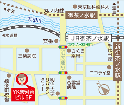 我喜大笑のマップ